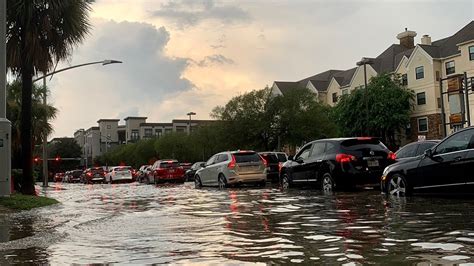 high water in houston today.